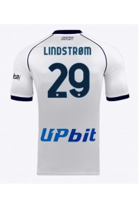 Fotbalové Dres SSC Napoli Jesper Lindstrom #29 Venkovní Oblečení 2023-24 Krátký Rukáv